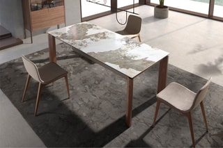 Table à manger extensible - 140 x 90 x 76 cm
