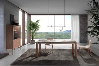 Table à manger extensible - 140 x 90 x 76 cm