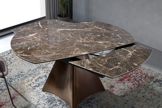 Table à manger extensible - 135 x 75 x 90 cm