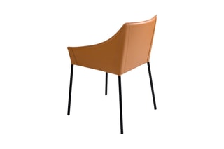 2 chaises Marron