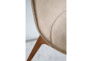 2 chaises Beige et naturel