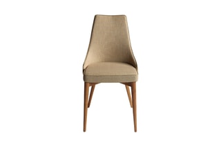 2 chaises Beige et naturel