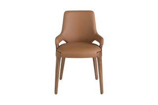 2 chaises - Marron