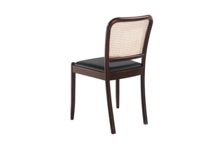 2 chaises Naturel et noir