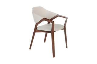 Chaise  - Beige et naturel