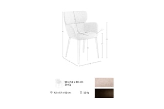 Chaise - Beige