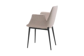 Chaise - Beige et noir