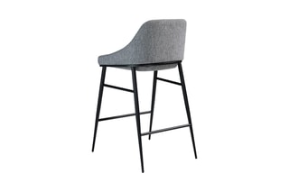 Tabouret de bar - Gris et noir
