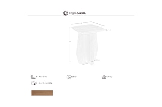 Table d'appoint - 40 x 50 x 40 cm