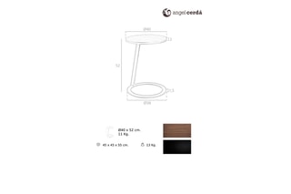 Table d'appoint - 40 x 52 x 40 cm