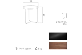 Table d'appoint - 50 x 50 x 50 cm