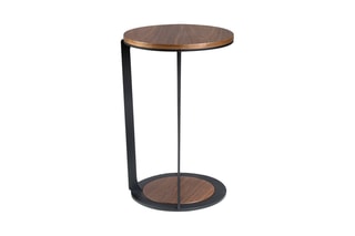 Table d'appoint Naturel et noir
