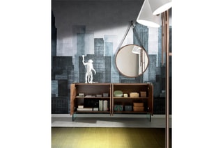Miroir circulaire - Naturel
