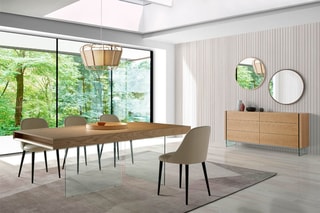 Miroir circulaire - Naturel