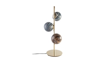 Lampe de table LED - Marron