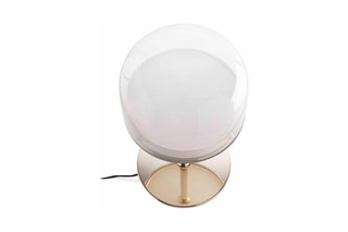 Lampe LED à poser Doré et noir