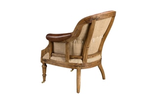 Fauteuil - Marron - En cuir