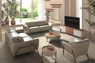 Meuble TV 2 portes - 200 x 47 x 54 cm