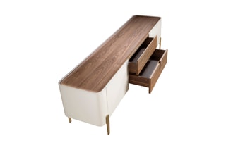 Meuble TV 2 portes - 200 x 47 x 54 cm
