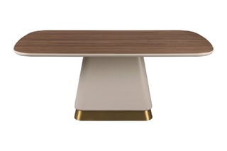 Table à manger en bois de noyer - 200 x 95 x 76 cm