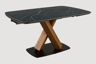 Table à manger en marbre -  160 x 100 x 75 cm