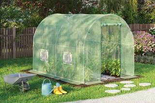Serre tunnel de jardin - 300 x 200 x 200 cm - 6 m²