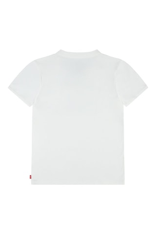 T-shirt - Blanc, bleu et rose