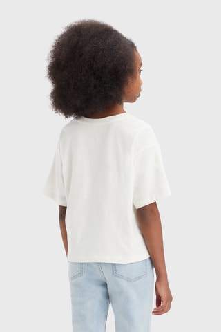 T-shirt - Blanc, bleu et rose