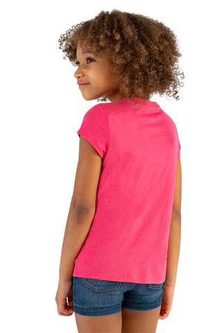 T-shirt - Blanc, rouge et rose