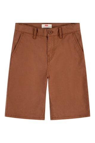 Bermuda - Blanc, rouge et marron