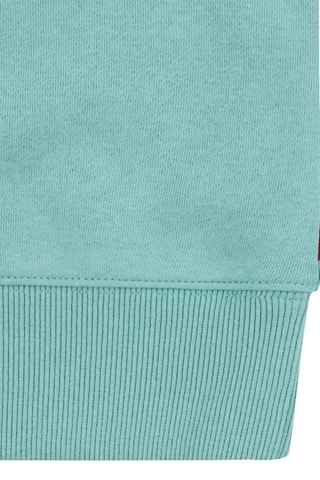 Sweat en coton biologique - Blanc, bleu et rose