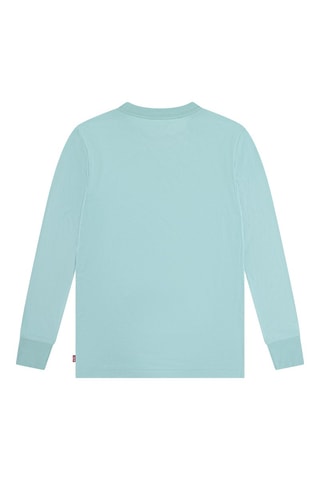 T-shirt en coton biologique - Blanc, bleu et rose