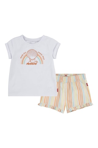 T-shirt et short - Blanc