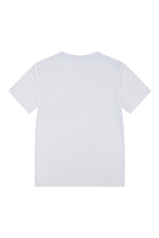 T-shirt - Blanc et bleu