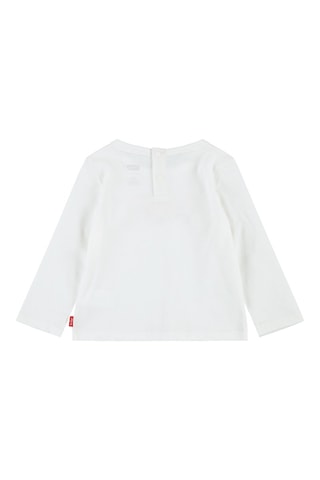 T-shirt - Blanc, noir, orange et rose
