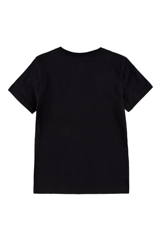T-shirt - Blanc, noir, jaune et orange