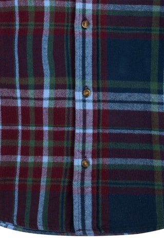 Chemise - Bleu et rouge