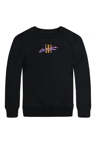 Sweat en coton biologique - Noir