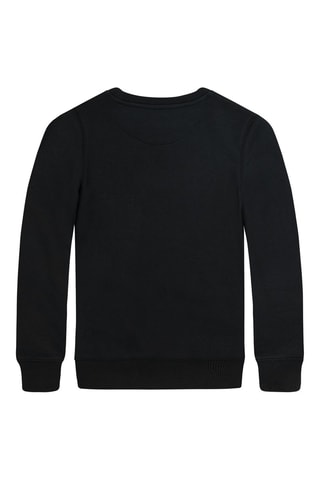 Sweat en coton biologique - Noir