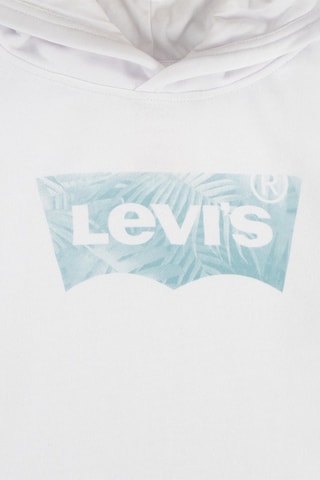 Sweat à capuche en coton biologique - Blanc