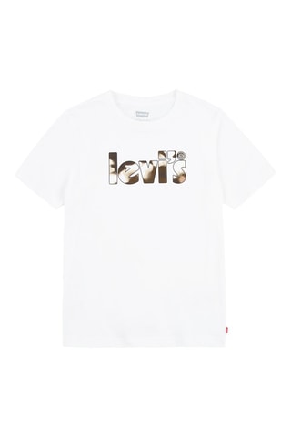 T-shirt - Blanc, beige et vert