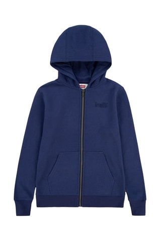 Sweat zippé - Bleu