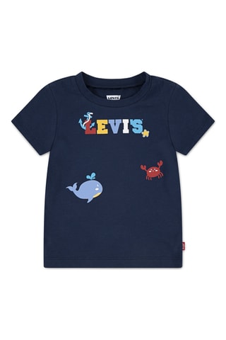 T-shirt Coastal Critters - Bleu