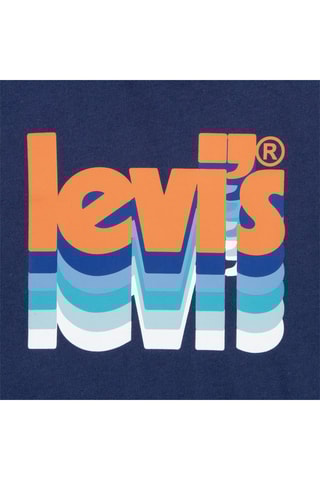 T-shirt - Bleu et marron