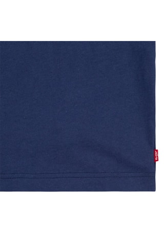 T-shirt - Bleu et marron