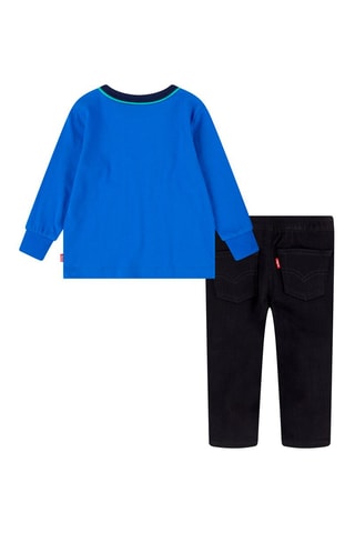 Sweat et jean - Bleu