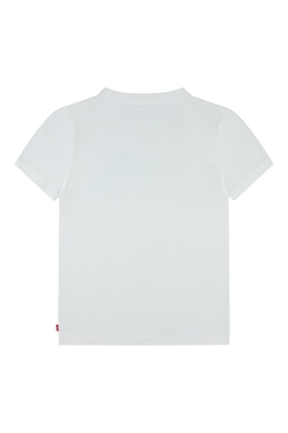 T-shirt - Blanc, bleu et jaune