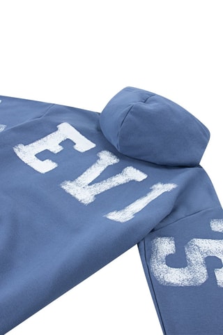 Sweat à capuche - Bleu