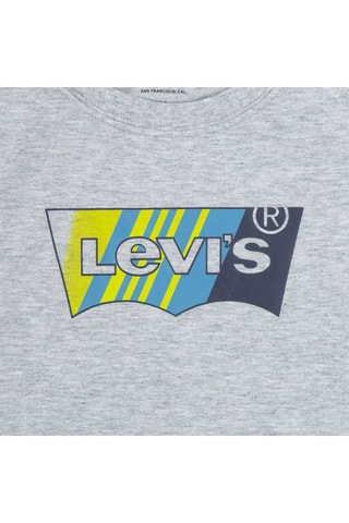 T-shirt - Rouge, bleu, jaune et gris