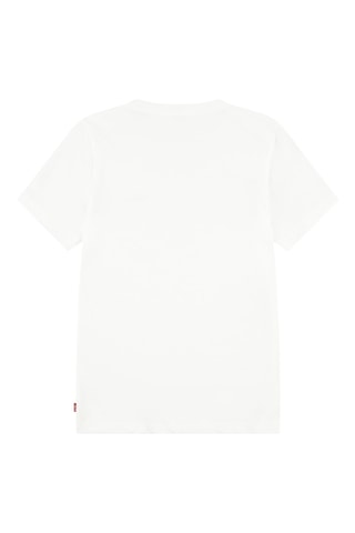 T-shirt en coton biologique - Blanc, noir, violet et rose